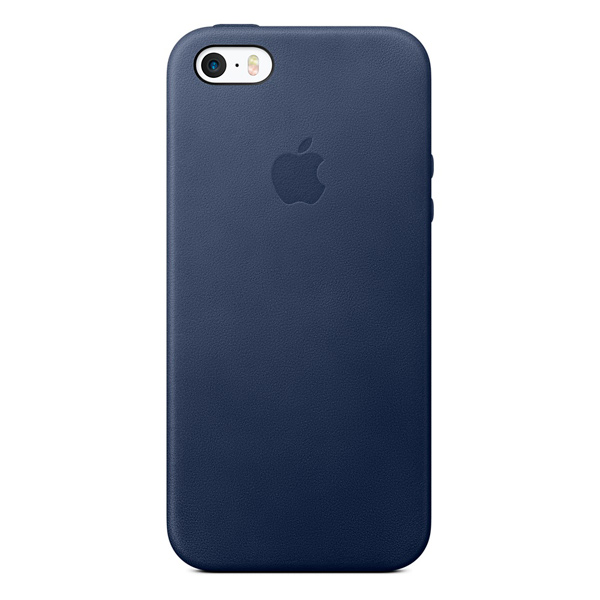 Чехол для iPhone Apple iPhone SE Leather Case Midnight Blue